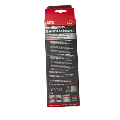 Intelligentes Batterieladegerät 6/12 V – 4A