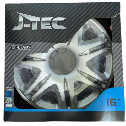 Radzierblenden Nascar – Silber 16"