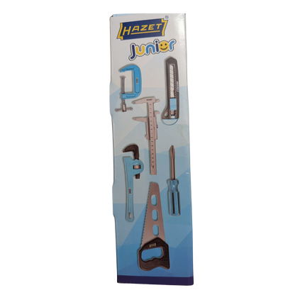 HAZET JuniorTool1 – 61-teiliges Kinder-Werkzeugset für kleine Handwerker
