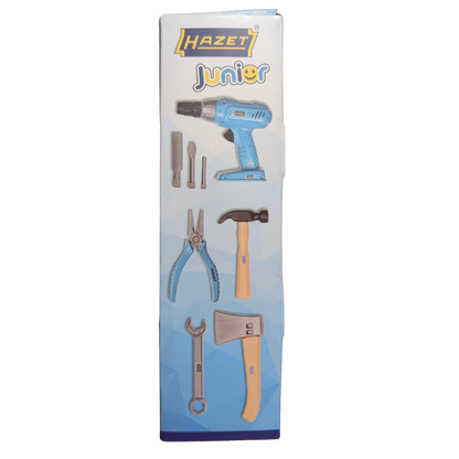HAZET JuniorTool1 – 61-teiliges Kinder-Werkzeugset für kleine Handwerker