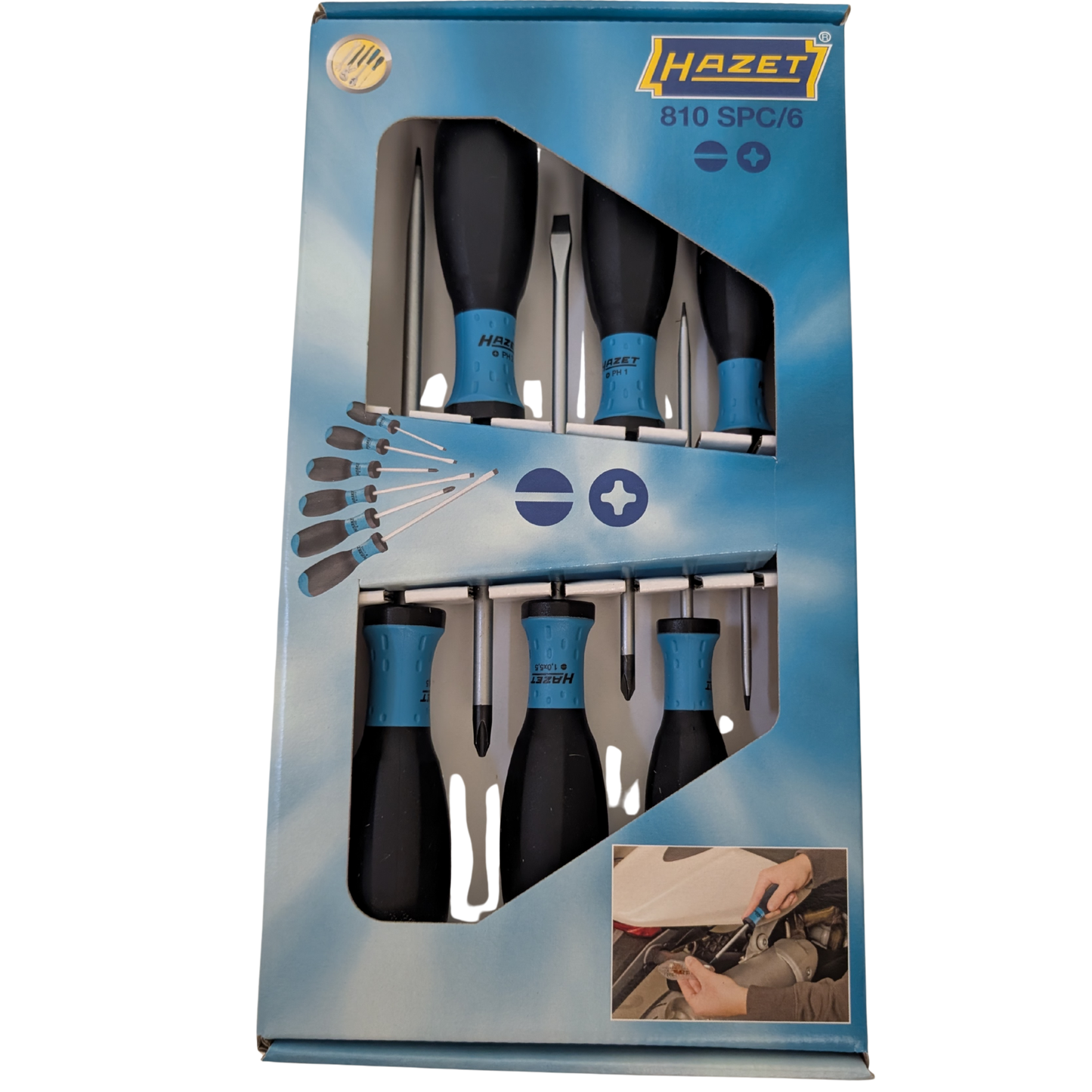 HAZET Schraubendreher-Satz 810SPC/6 – 6-teilig