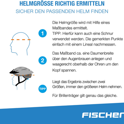 FISCHER Urban Levin L/XL Fahrradhelm 58-61cm Schwarz