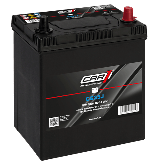 CAR1 Starterbatterie Super 35Ah 240A