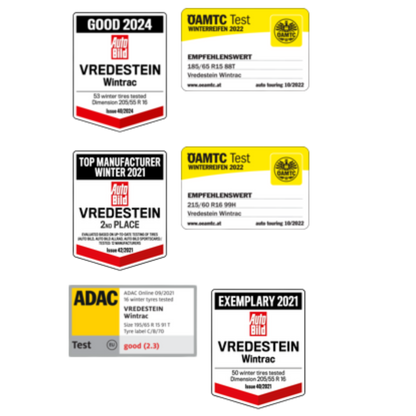 Vredestein Wintrac 195/60 R15 88H Winterreifen