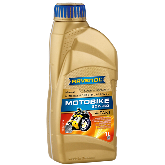 RAVENOL Motobike 4-T Mineral SAE 20W-50