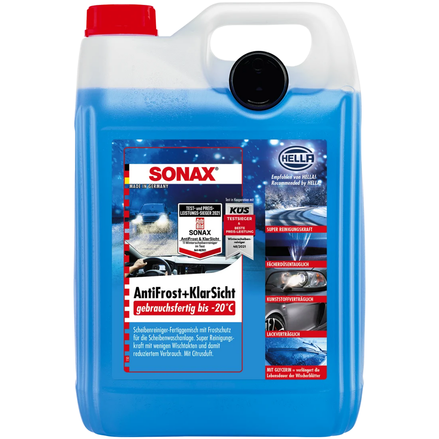 SONAX Antifrost &amp; Clear View - ready to use down to -20°C 