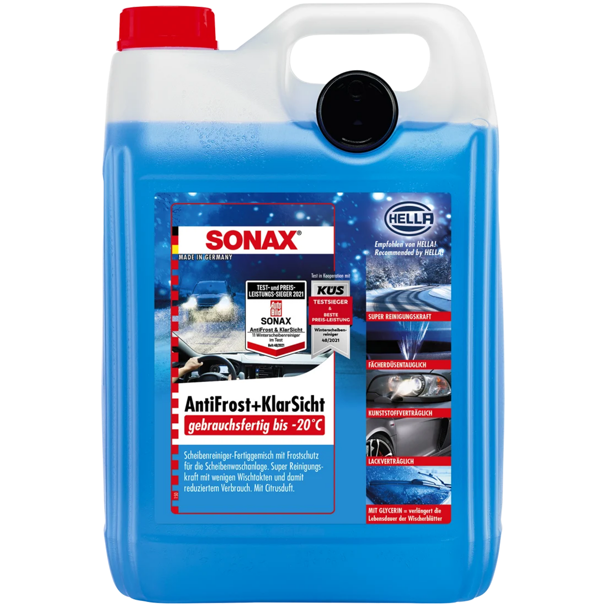 SONAX Antifrost & Klarsicht - gebrauchsfertig bis -20°C – KFZ