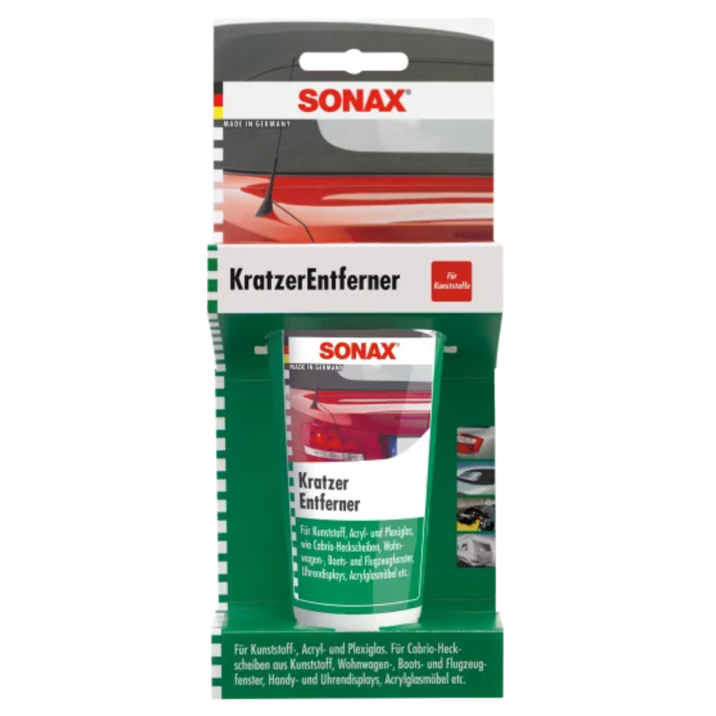 SONAX Kratzerentferner Kunststoff, 75ml