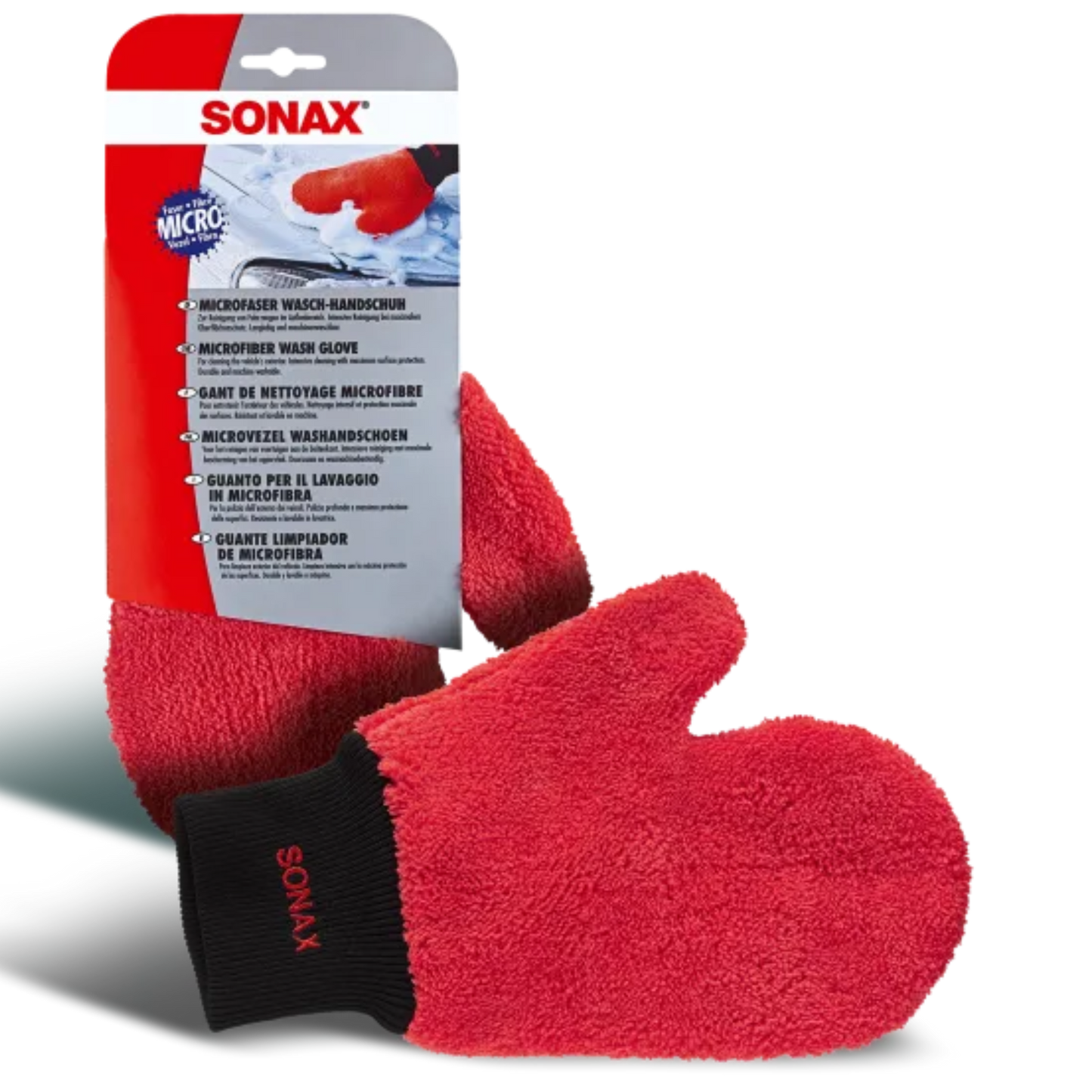 SONAX microfiber wash mitt