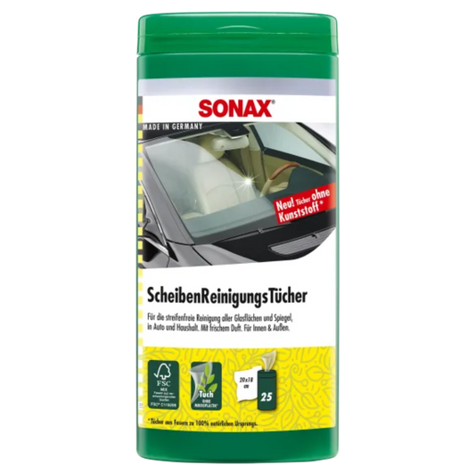 SONAX window cleaning cloths box