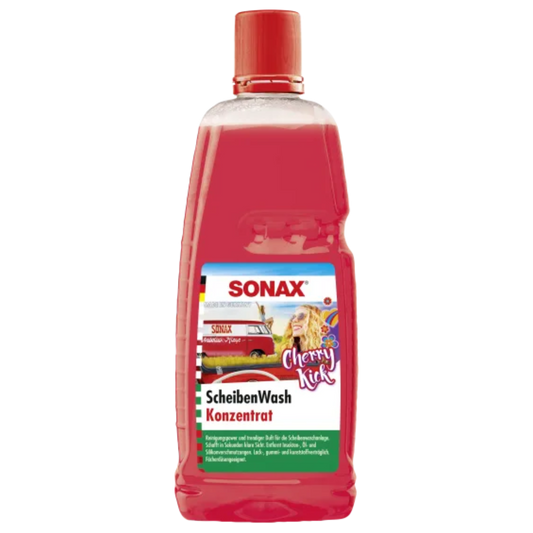 SONAX Windshield Wash Concentrate Cherry Kick, 1l