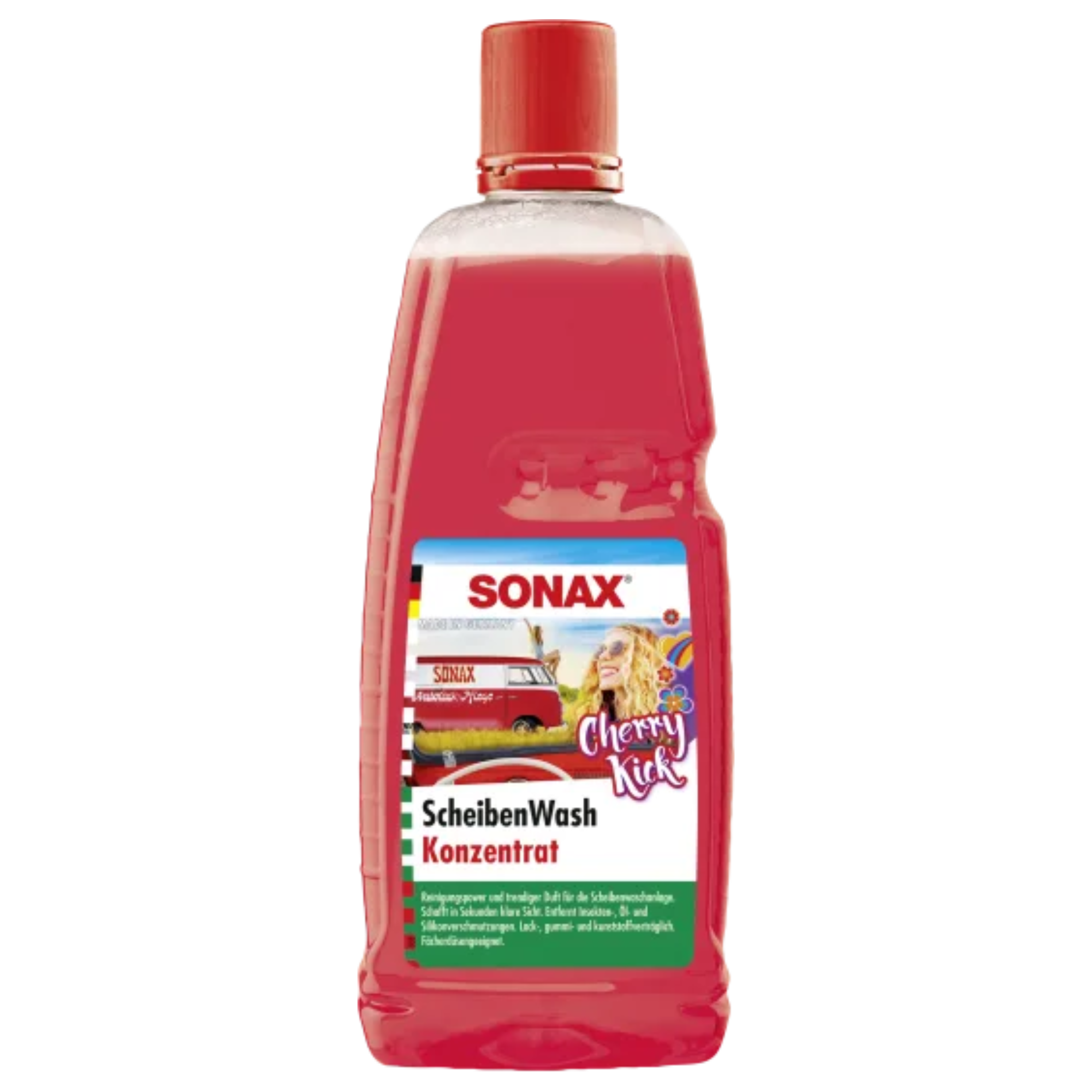 SONAX Windshield Wash Concentrate Cherry Kick, 1l – KFZ-Teile-Brinkmann
