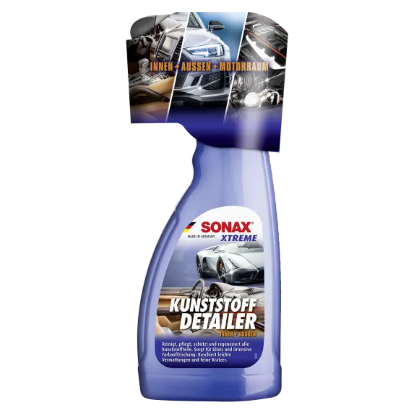 SONAX XTREME Kunststoffdetailer Innen + Außen - 500ml