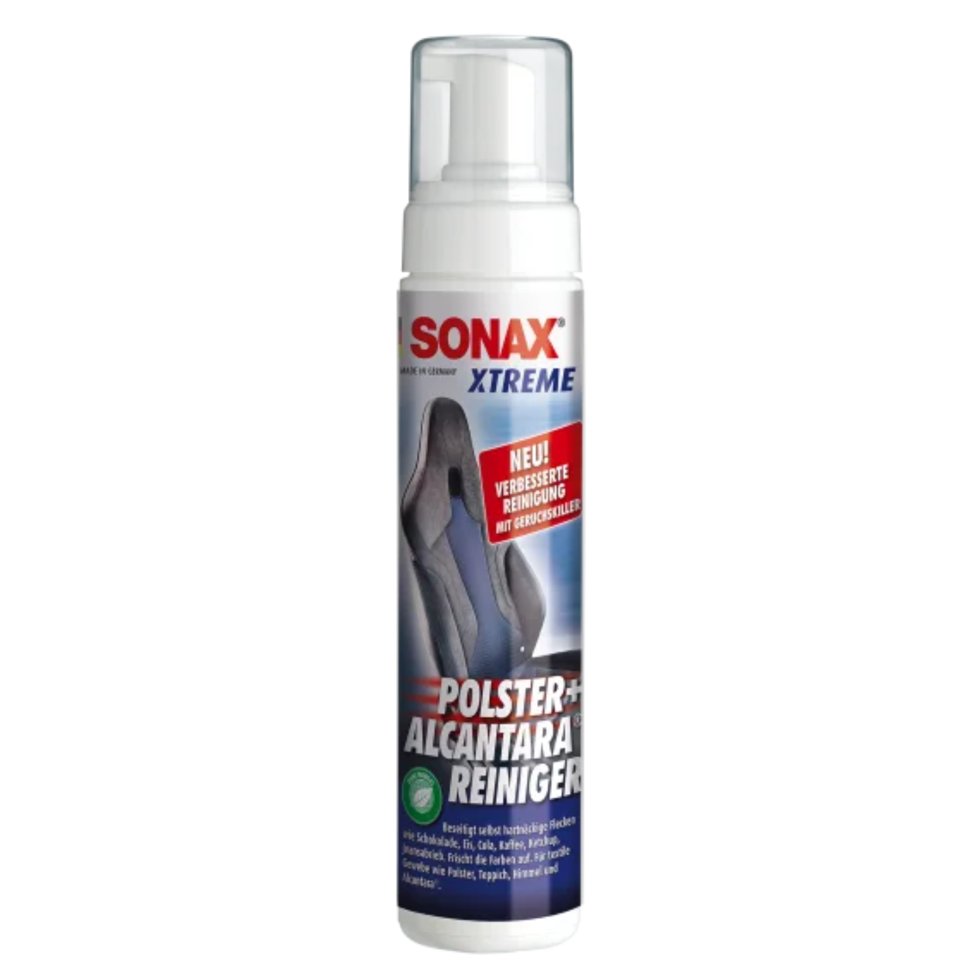 SONAX XTREME upholstery + Alcantara® cleaner propellant-free, 250ml